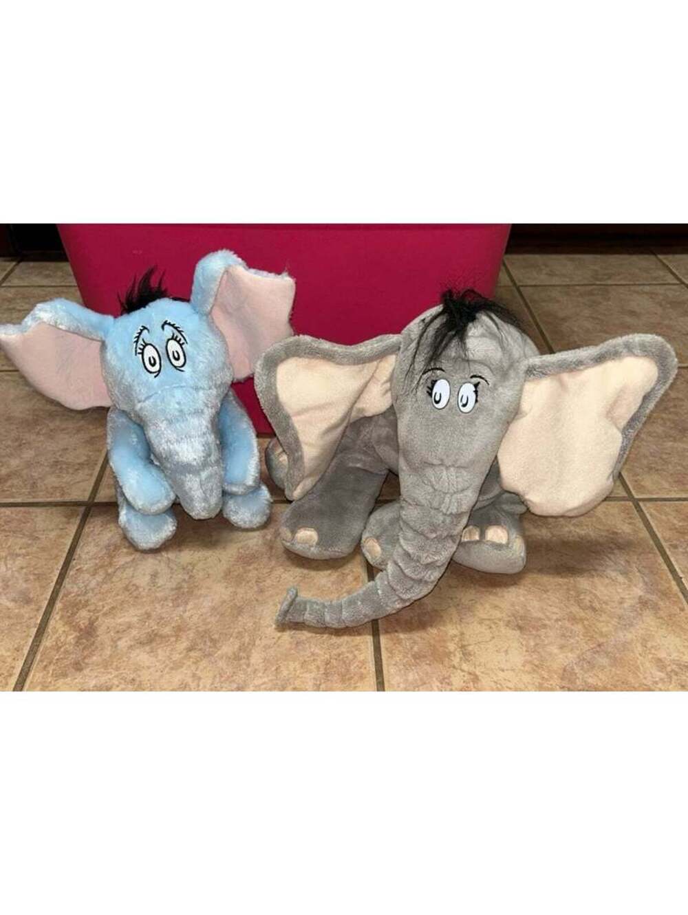 Dr. Seuss Horton Hears a Who Plush Lot Kohl’s Cares 2024 Macy’s 2008 Elephants
